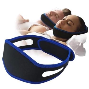 Imagem de Cinta Faixa Anti Ronco e Apneia do Sono: Durma Tranquilo e R - Shophal