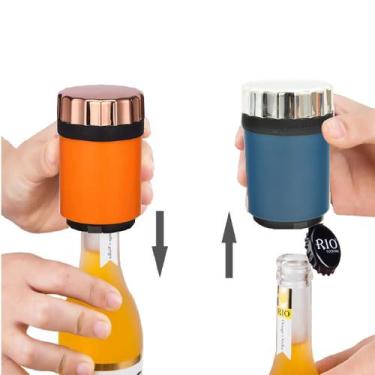 Imagem de Abridor De Garrafas Cerveja Automático Magnético Imã Luxo - Ami, Vd