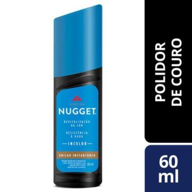 Imagem de Polidor de Sapato Líquido Incolor Nugget Frasco 60ml - Brilho instantâ
