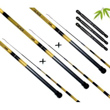 Imagem de Kit 3 Varas Telescópicas Marine Sports Bamboo (2,70m)
