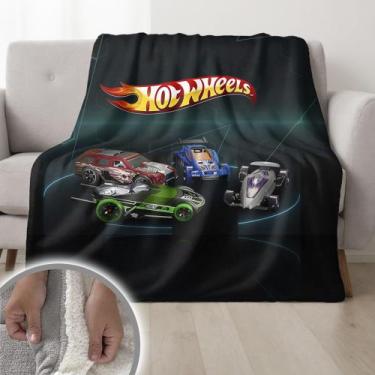 Imagem de Cobertor Duplo Hot Wheels 155x240cm Pele De Carneiro - ESPAÇO CASA CEN