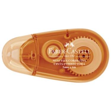 Imagem de Fita Corretiva Mini Faber Castell Corretivo 5mm x 6m Escolar - Faber-C