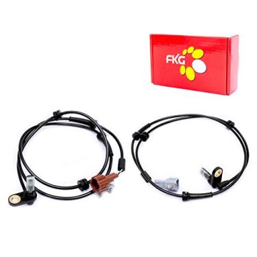 Imagem de FKG Sensor de velocidade da roda ABS traseiro esquerdo e direito ALS638 ALS639 para Nissan Titan 5,6L 2004-2011, conjunto de 2