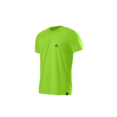 Imagem de Camiseta UV DRY Raglan Alpen Masculina, G, Verde tropical