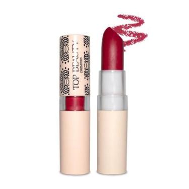 Imagem de Batom Tradicional Cremoso Top Beauty 3,5g Cor 15