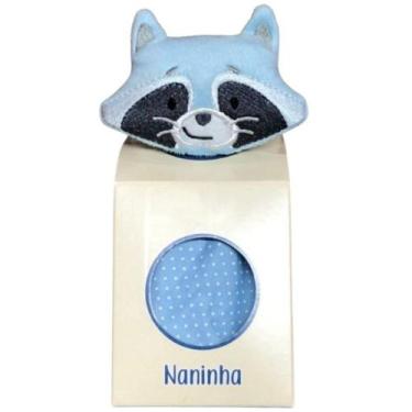 Imagem de Naninha para Bebê Guaxinim Azul - Miguel Baby