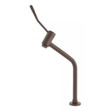 Imagem de Torneira Clínica Hospitalar Bancada Cotovelo Alavanca Corten - HC META