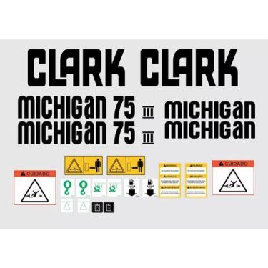 Imagem de Kit Adesivos Michigan 75 Iii Clark - SPTS