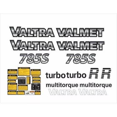 Imagem de Kit Adesivo Trator Valtra 785s - SPTS