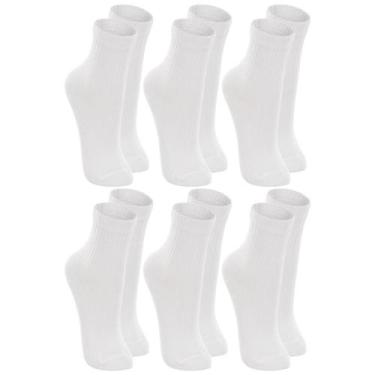 Imagem de Kit Com 6 Pares De Meias Cano Médio Infantil Lupo Original Para Menino