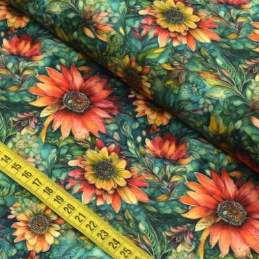 Imagem de Tecido Estampado para Patchwork - Batik 1 (0,50x1,40) - Fabricart