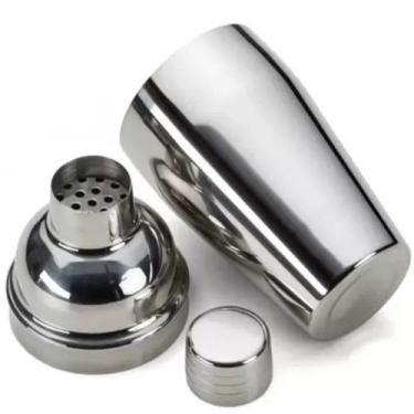 Imagem de Coqueteleira em Aço Inox 550ml para Drinks e Coquetéis - Asil Golden