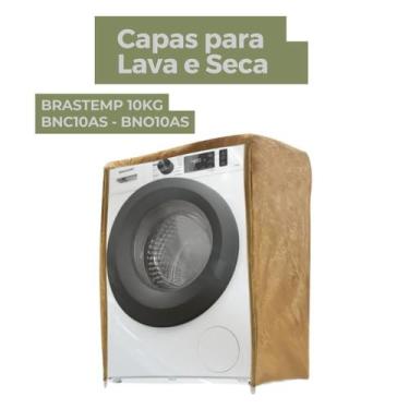 Imagem de Capa para lava e seca brastemp 10kg bnc10as- bno10as transparente flex