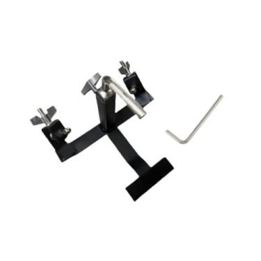 Imagem de Colaxi Suporte de Pedal Cowbell, Suporte de Grampo Cowbell, Acessórios Ajustáveis, Suporte para Fixação de Pedal de Percussão para Kit de Bateria