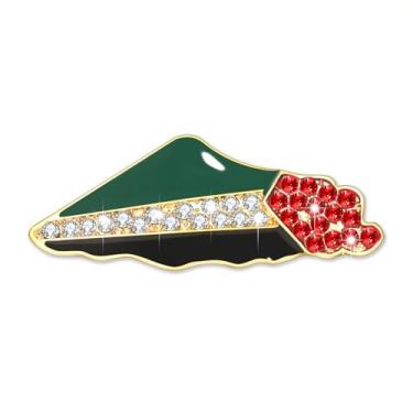 Imagem de Alfinetes da Palestina Grátis Bandeira da Palestina Alfinetes de Lapela para Mulheres Homens Mapa da Palestina Broches Punho Poder Broche Nacional Palestino Alfinetes Salvar Gaza Apoio Palestina Joias