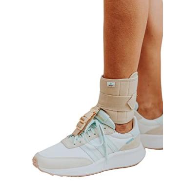 Imagem de Dosh Afo Foot Drop Brace - Drop Foot Brace - Foot Drop Brace Para Caminhar - Afo Brace For Foot Drop - Drop Foot Brace Para Caminhar Com Sapatos - Tornozelo Pé Órtese - Drop Foot Brace (Bege)