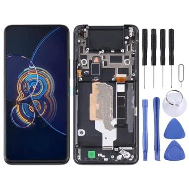Imagem de tela Tela LCD original para for ASUS zenfone 8 flip zs672ks digitalizador conjunto completo com quadro substituição da tela