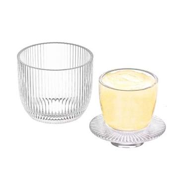 Imagem de Manteigueira Francesa Graffiato De Vidro Transparente 150g - Hauskraft