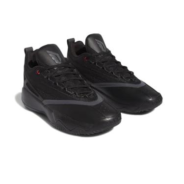 Imagem de adidas Tênis unissex adulto Dame Certified 2 Low Trainers, Preto/cinza/preto, 9.5 Women/8.5 Men