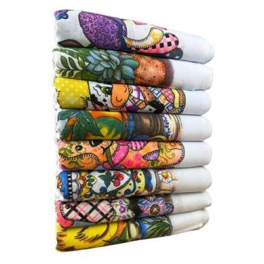 Imagem de Kit C/ 10 Pano De Prato Master Chef Estampas Sortidas - DRKZA
