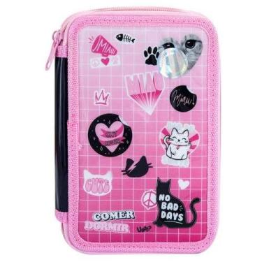 Imagem de Necessaire Divisória Trio  Gatinha  - uatt