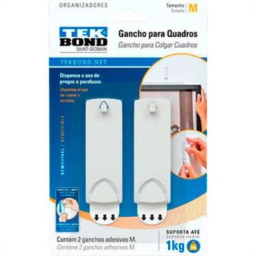 Imagem de Tek Gancho  P/Fixacao Quadro,M C/02 - TEK BOND