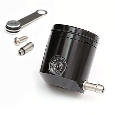 Imagem de Reservatório de cilindro de freio CNC preto para tanque de fluido de óleo dianteiro Yamaha YZF R1 R6 YZF 600R Triumph Speed Triple 1050 R