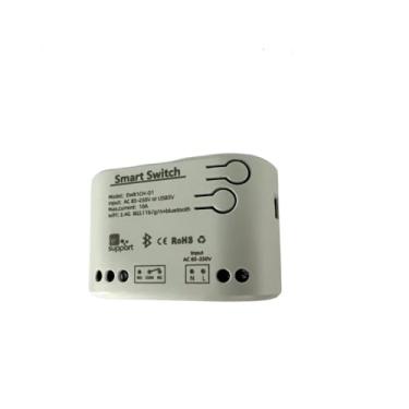 Imagem de MHCOZY Módulo de relé de travamento automático com interruptor inteligente sem fio WiFi atualizado, defina o tempo de polegada de 0,5 segundo a 1 hora, seja aplicado ao controle de acesso, abridor de