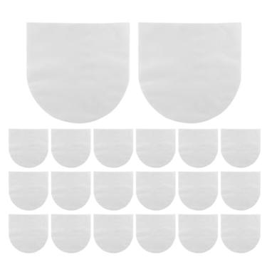 Imagem de 100 pces 7in saco de registro, mangas internas de registro transparente, capa protetora giratória do leitor de cd para proteções