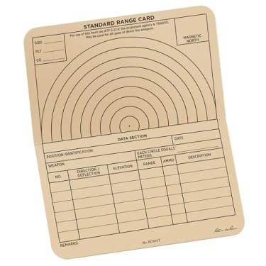 Imagem de Rite in the Rain Cartão de combate para todos os climas, cartão de alcance, 15 x 12,7 cm, 50 cartas à prova de intempéries (nº RC991T)