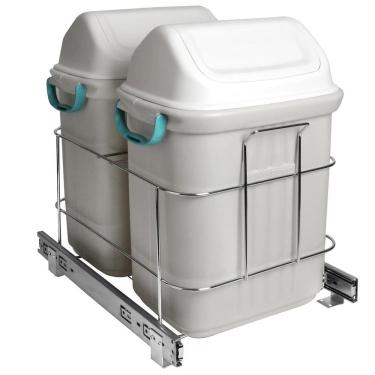 Imagem de Lixeira De Embutir Deslizante Dupla 19L 7079 CR