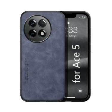 Imagem de Kepuch Silklike Capa para Oneplus Ace 5 - Case Placa de Metal Embutida - Azul