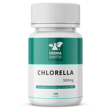 Imagem de Chlorella 500Mg 180 Cápsulas