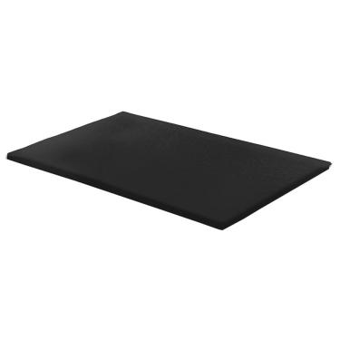 Imagem de Colchonete 85x45x3cm de Espuma para Academia e Ginastica em Corvin Preto - bf Colchões