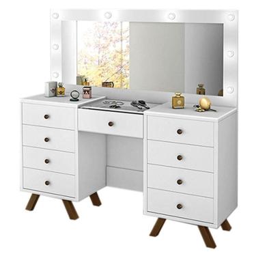 Imagem de Penteadeira Camarim Mila Branco - Luapa Móveis