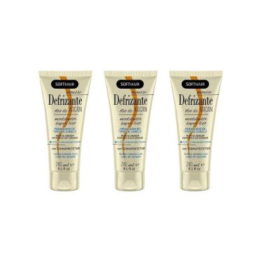 Imagem de Defrizante Soft Hair 240Ml Argan-Kit C/3Un
