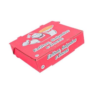 Imagem de Embalagem P/Esfiha Nº 40 C/ 50 Un. Timbrada