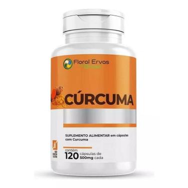 Imagem de Cúrcuma 500mg 120 Cápsulas - Floral Ervas
