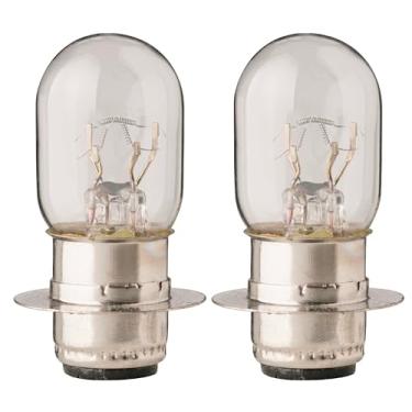 Imagem de Flosser Lâmpadas incandescentes de farol P15d-25-1 18/18W 1181 P15d M5 T19 PX15d H6M HM201 HM202 substituição de trotinete ATV UTV (pacote com 2) Feito na Alemanha