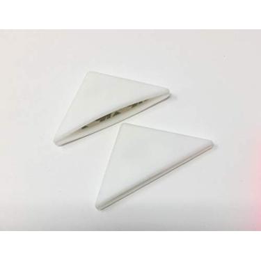 Imagem de JNK NETWORKS Protetor de para-choque de porta de carro de silicone protetor de borda de cantoJNK NETWORKS branco JNKSEDGE