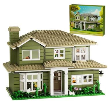 Imagem de Modern House Building Set, Warm Family Comedy TV Sitcoms The Dunphy's House Building Set Compatible with Lego Gifts for Fans and Adults and Girls Aged 14+ (1176 PCS)