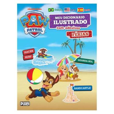 Imagem de Meu Primeiro Dicionário De Adesivos: Férias/ Patrulha Canina