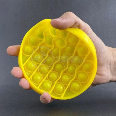 Imagem de Pop It Circular Bolha Sensorial Amarelo