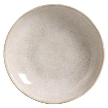Imagem de Prato Fundo Bio Latte 22cm Porto Brasil Cerâmica Off White 830ml Sopas Caldos Avulso
