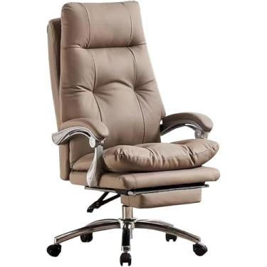 Imagem de Cadeiras da empresa de escritório Cadeira Boss Presidente Confortável Cadeira Executiva de Computador Presidente de Lazer Cadeira de Lazer Cadeira de Negócios Cadeira de Cadeira de Cadeira,