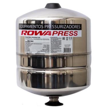 Imagem de Tanque de Expansão Rowa 18L AÇO Inox - VERTICAL
