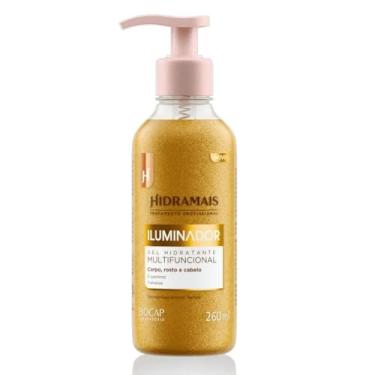 Imagem de Body Shimmer Hidramais, Iluminador Multifuncional 260ml - Liquid Highlighter para Rosto e Corpo, Brilho e Hidratação Eficaz