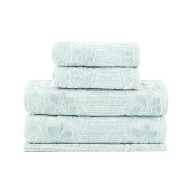 Imagem de Jogo de Toalhas Buddemeyer Lollipop Gigante Verde Calmo 5 peças