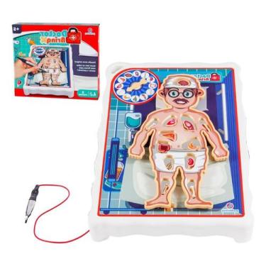 Imagem de Jogo Doctor Brinq Brinquedo Operação Cirurgia Interativo Polibrinq