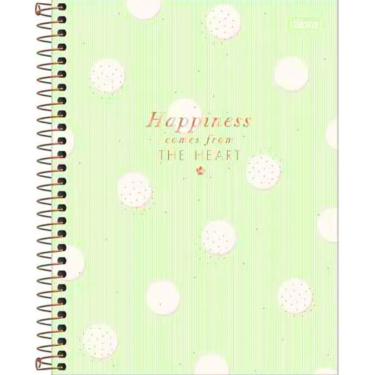 Imagem de Caderno Espiral Capa Dura Colegial Soho 160 Folhas 10 Matérias Tilibra Estampa 4